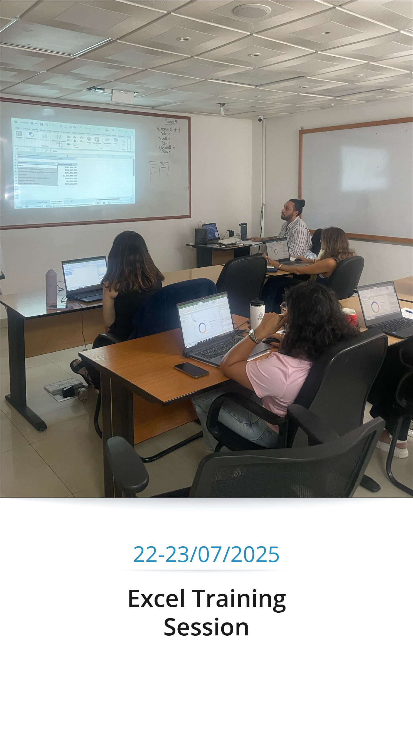 excel Training Sessions