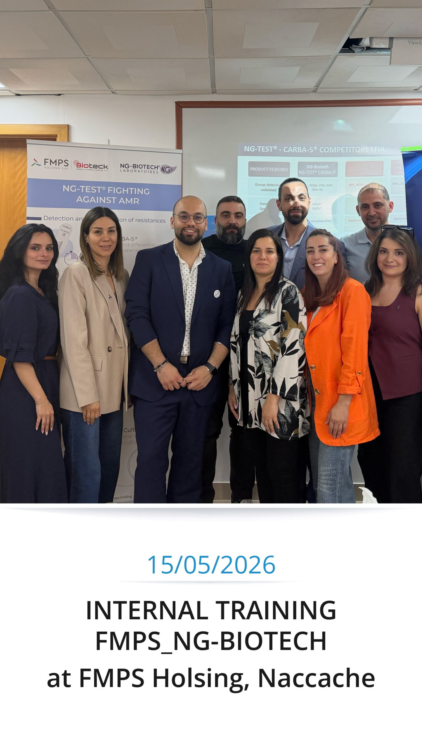 Internal training session in collaboration with NG-Biotech