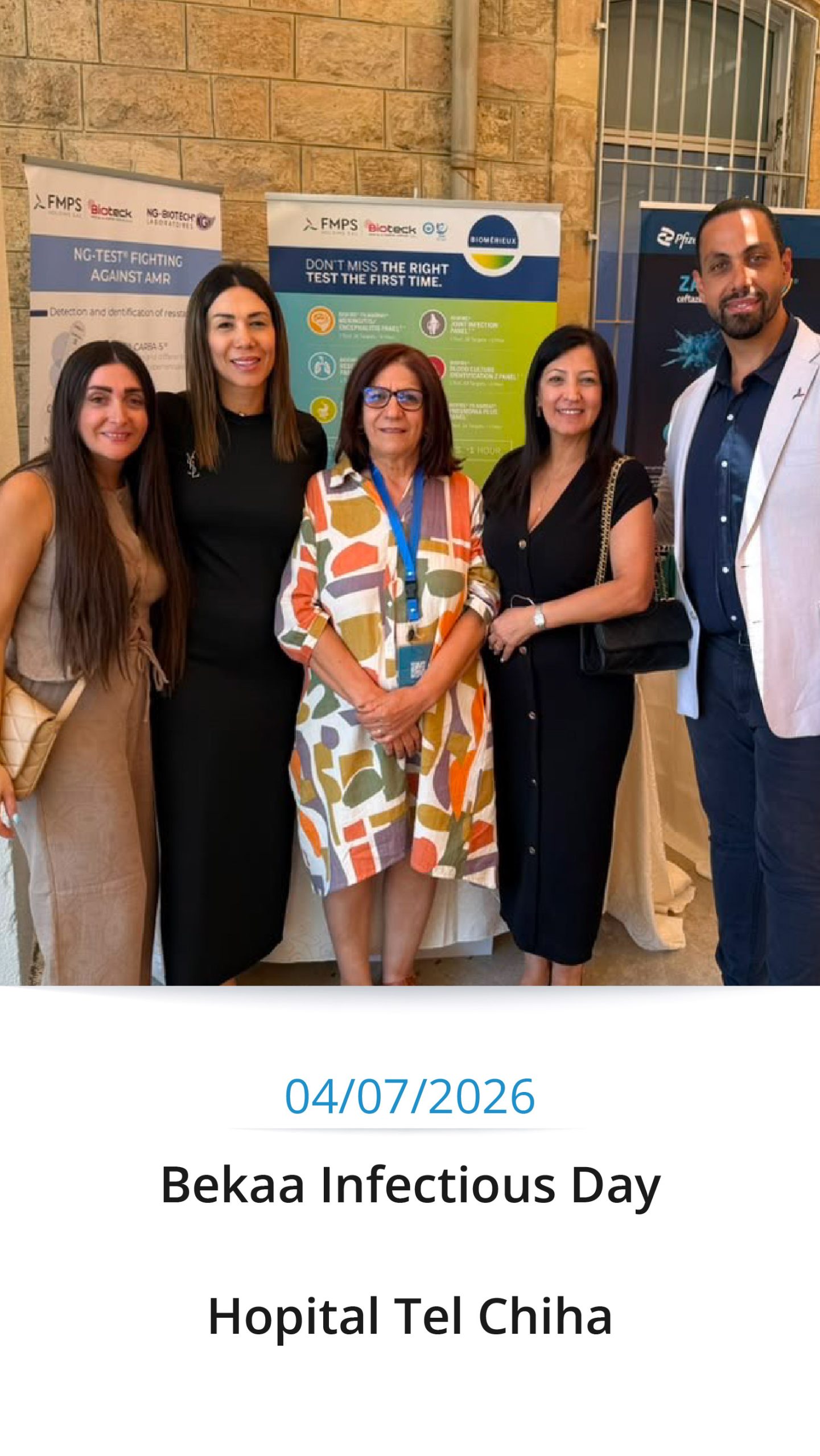 Bekaa Infectious Day 2026 at Tel Chiha Hospital