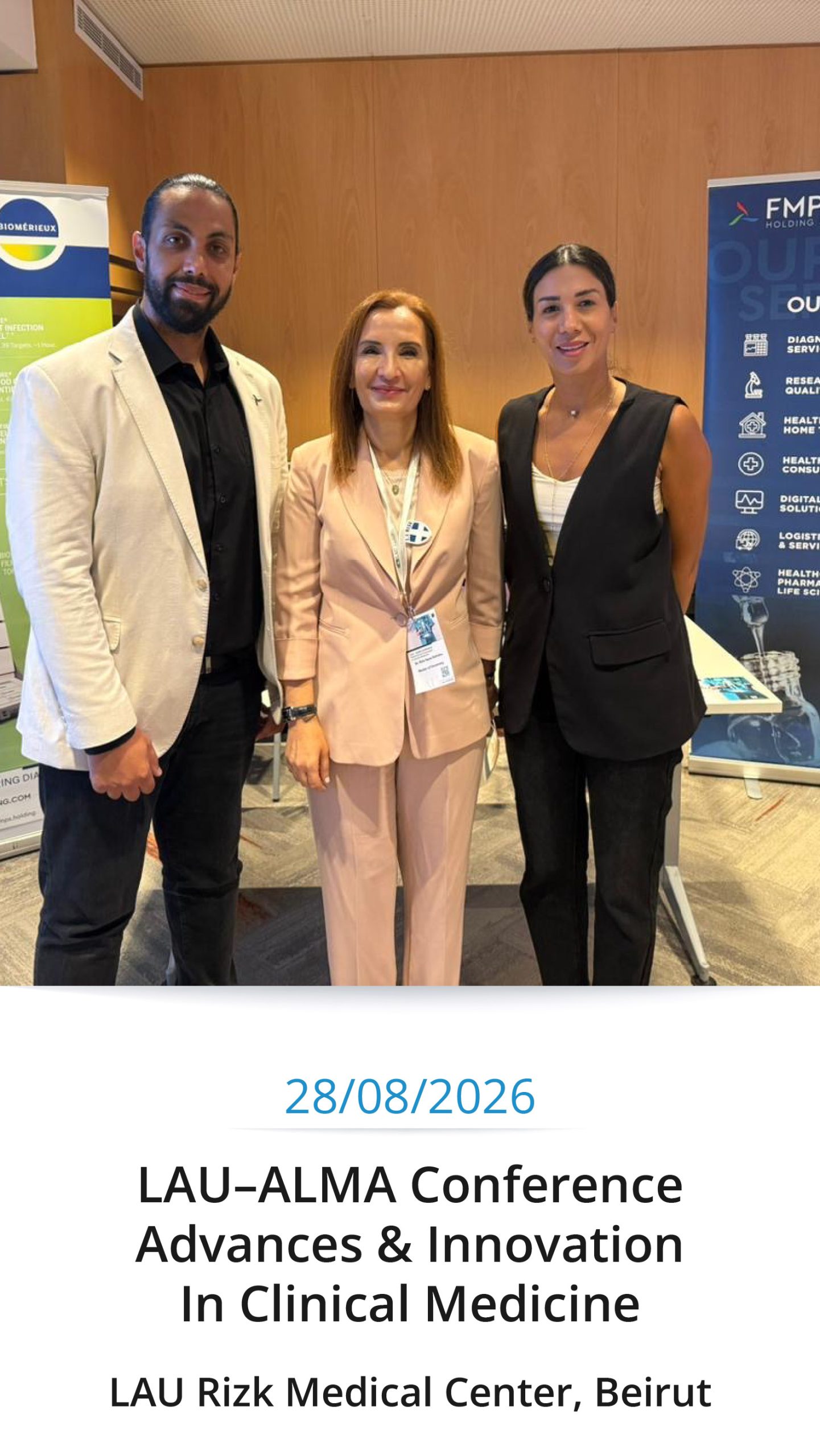 LAU–ALMA Conference, “Advances & Innovation in Clinical Medicine”